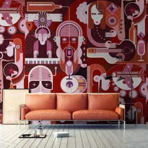 Alternative view of AS foto tapeta - Walls by Patel 2 - Wall Of Sound 2