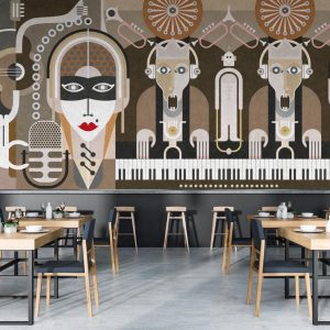 Alternative view of AS foto tapeta - Walls by Patel 2 - Wall Of Sound 3