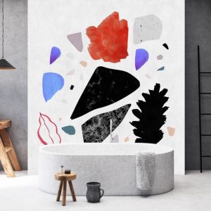 Alternative view of AS foto tapeta - Walls by Patel 2 - Terrazzo 3