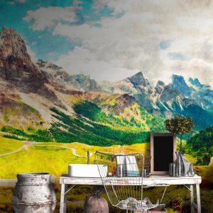 Alternative view of AS foto tapeta - Walls by Patel 2 - Dolomiti 1