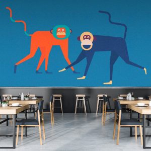 AS foto tapeta - Walls by Patel 2 - Monkey Business 2