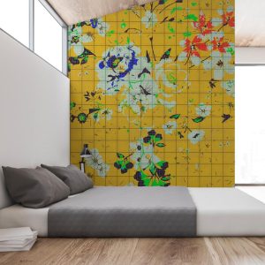 Alternative view of AS foto tapeta - Walls by Patel 2 - Flower Plaid 1