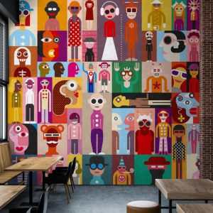 AS foto tapeta - Walls by Patel 2 - Come As You Are 2