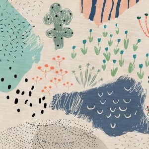 AS foto tapeta - Walls by Patel 2 - Crayon Garden 1