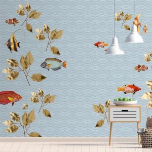 Alternative view of AS foto tapeta - Walls by Patel 2 - Brilliant Fish 1