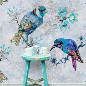 Alternative view of AS foto tapeta - Walls by Patel 2 - Love Birds 1