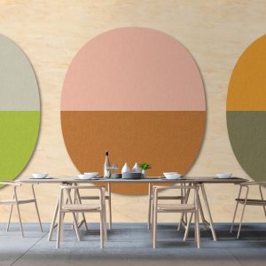 Alternative view of AS foto tapeta - Walls by Patel 2 - Split Ovals 1