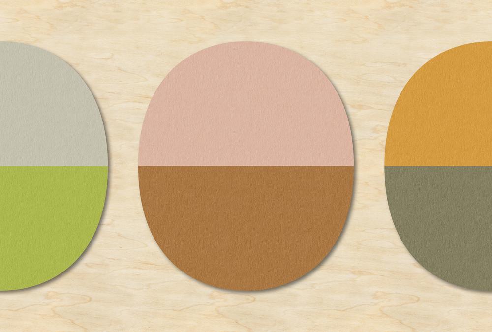 AS foto tapeta - Walls by Patel 2 - Split Ovals 1