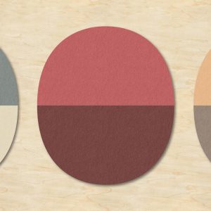 AS foto tapeta - Walls by Patel 2 - Split Ovals 3