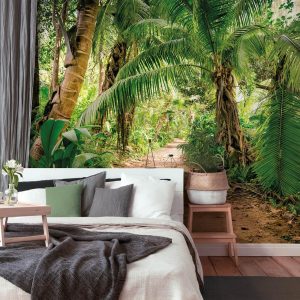 Alternative view of Foto tapeta - Palm Walk