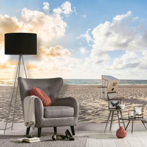Alternative view of Foto tapeta - Beach Chair - 350 cm x 255 cm