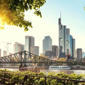 Foto tapeta - Frankfurt City