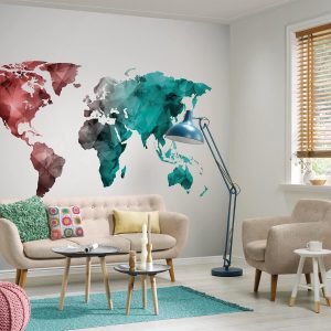 Alternative view of Foto tapeta - World Graphic 2