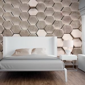 Alternative view of Foto tapeta - Hexagon Surface 2