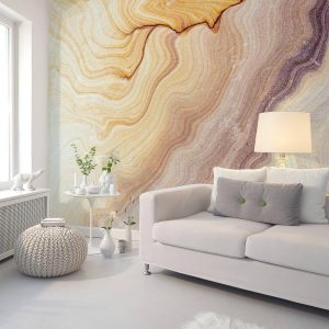 Alternative view of Foto tapeta - Marble Waves