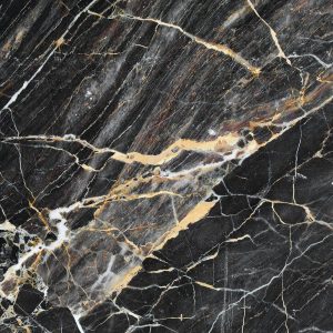 Foto tapeta - Black Gold Marble