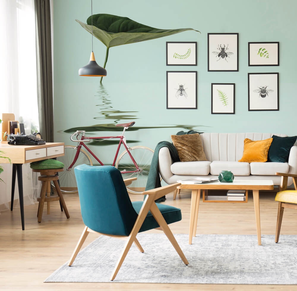 Livingwalls fototapeta - ZenWaterLeaf DD119789 - slika 2