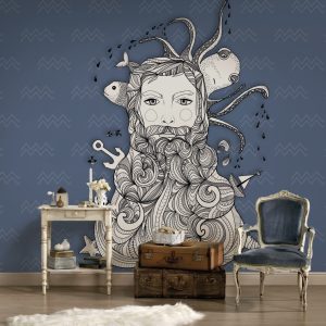 Alternative view of Livingwalls fototapeta - Aquarius2 DD120073 - 4,00 m x 2,70 m