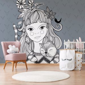 Alternative view of Livingwalls fototapeta - Catgirl1 DD120077