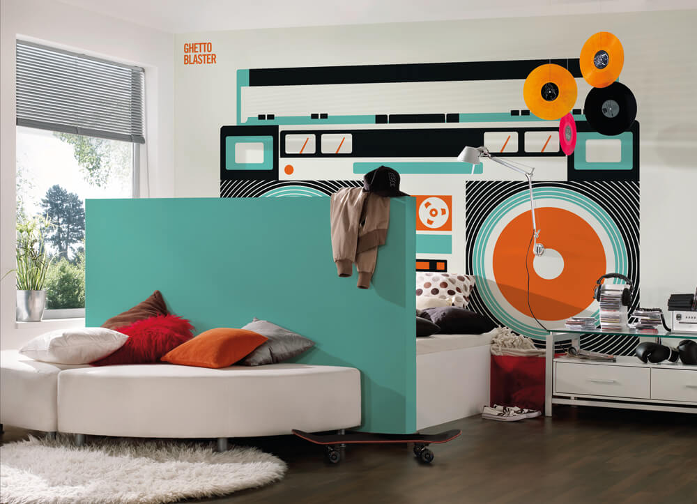 Livingwalls fototapeta - GhettoBlaster DD120129 - slika 2