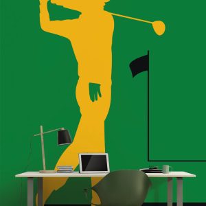 Alternative view of Livingwalls fototapeta - Golfplayer DD120157