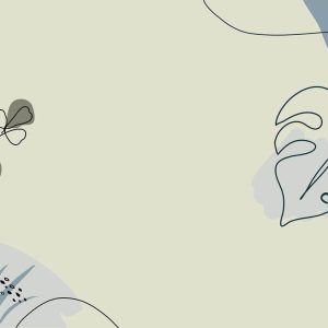 Livingwalls fototapeta - DrawnLeaves3 DD120229