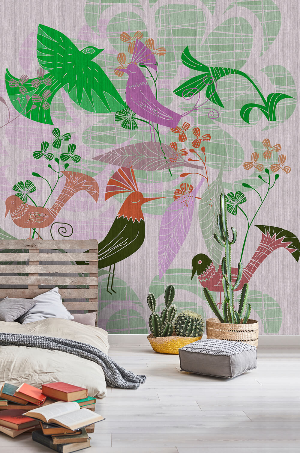 AS foto tapeta - Walls by Patel 3 - Birdland 2 - slika 2