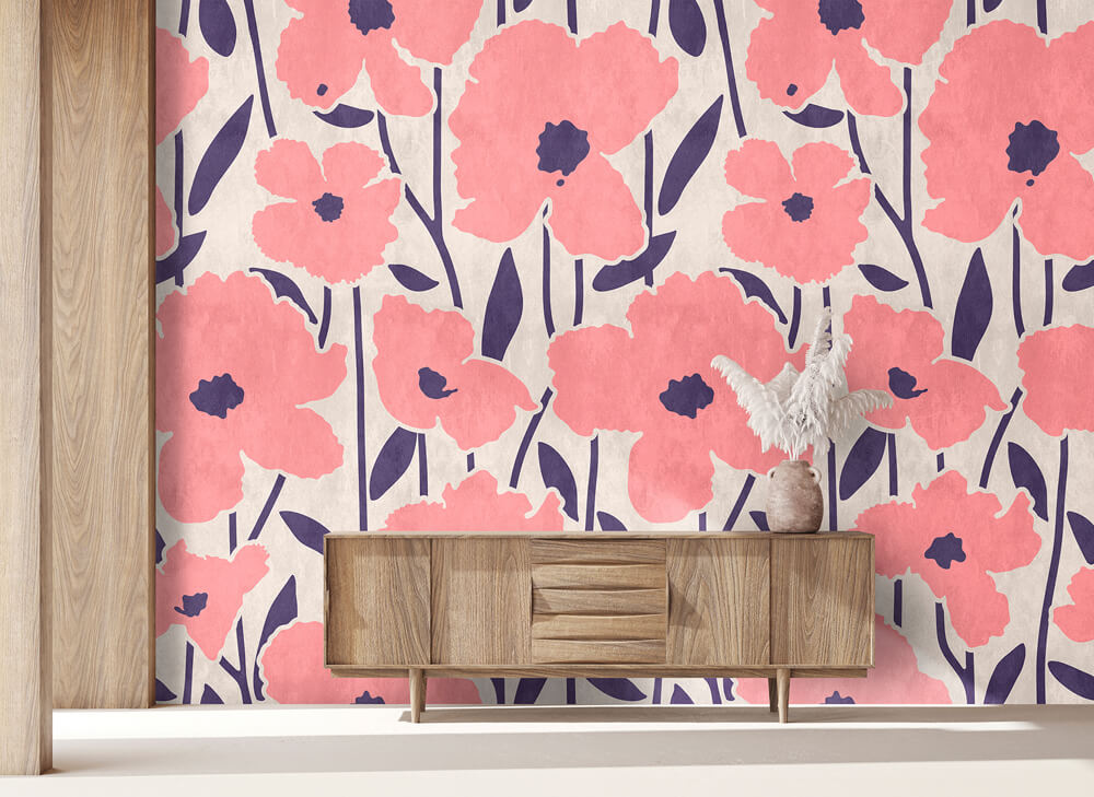 AS foto tapeta - Walls by Patel 3 - Flower Market1 - slika 2