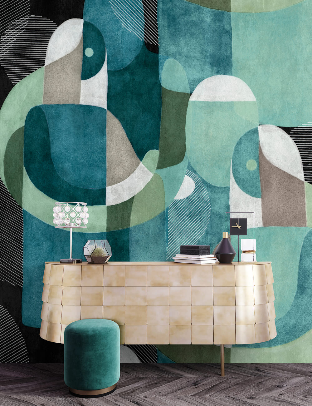 AS foto tapeta - Walls by Patel 3 - Meeting Place1 - slika 2