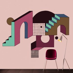 Alternative view of AS foto tapeta - Walls by Patel 3 - Freetown 2