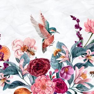 Alternative view of Foto tapeta Designwalls 2 - FlyingColibri (Leteča Kolibrija)