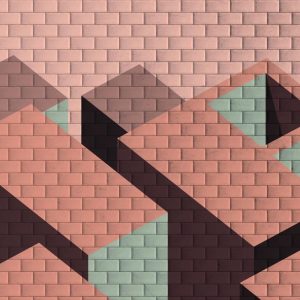 Alternative view of Foto tapeta Designwalls 2 - GraphicTiles1 (Grafične Ploščice 1)