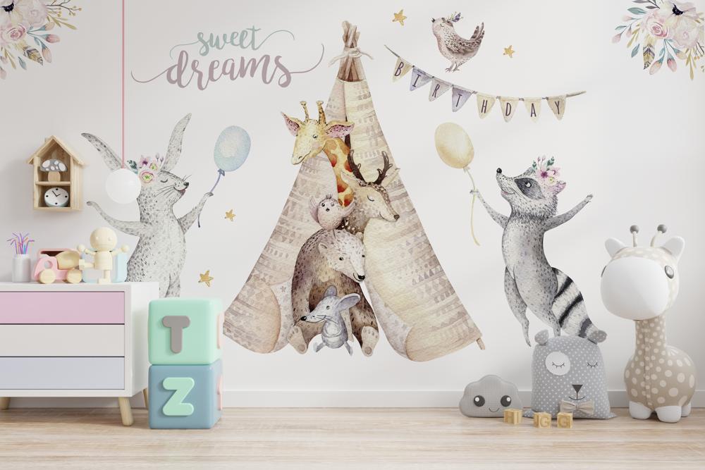 Foto tapeta Designwalls 2 - Animals (Živali)