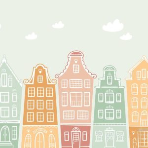 Alternative view of Foto tapeta Designwalls 2 - HouseRow      (VrstaHiš)