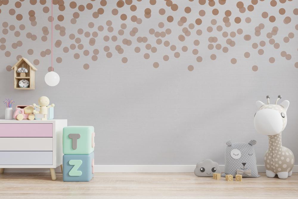 Foto tapeta Designwalls 2 - FallingDots2 (Padajoče Pike 2)