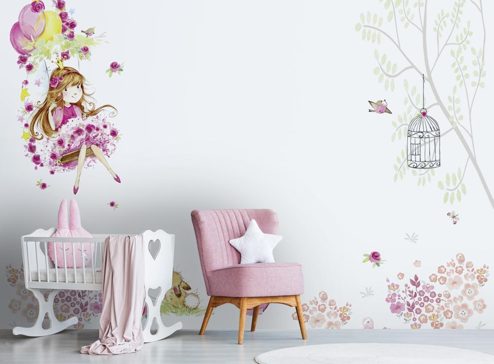 Foto tapeta Designwalls 2 - SwingPrincess (Guljajoča Princesa)