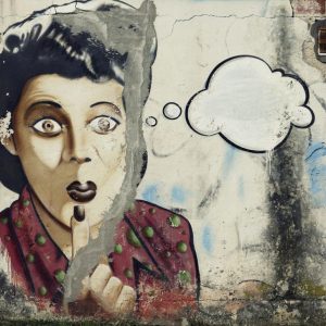 Alternative view of Foto tapeta Designwalls 2 - StreetArtWoman(Ulična Umetnost Ženska)