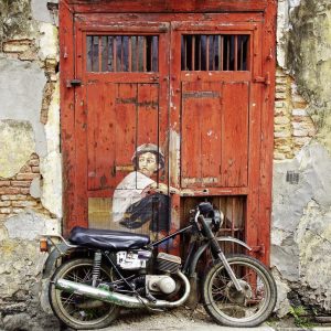 Alternative view of Foto tapeta Designwalls 2 - BoyOnBike     (Fant Na Kolesu)