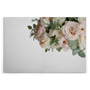 Slika na platnu Designwalls 2 - WhiteRoses    (Bele Vrtnice)