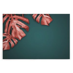 Slika na platnu Designwalls 2 - RedPalm (Rdeča Dalma)