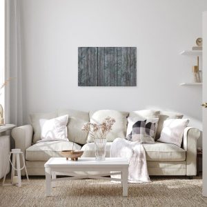 Alternative view of Slika na platnu Designwalls 2 - LeavesOnWall  (Listje Na Zidu)