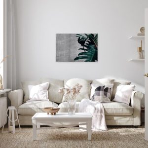 Alternative view of Slika na platnu Designwalls 2 - ConcretePalm  (Beton Dlan)