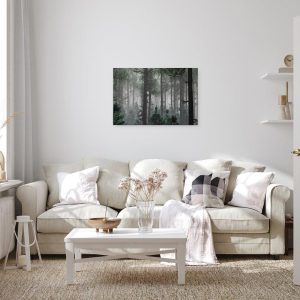 Alternative view of Slika na platnu Designwalls 2 - TreesInFog    (Drevesa V Megli)