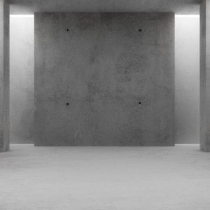 Slika na platnu Designwalls 2 - GreyCoridor   (Siv Koridor)