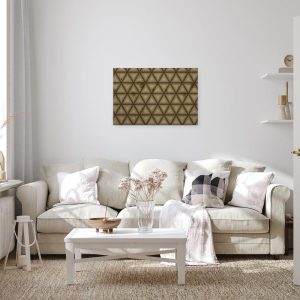 Alternative view of Slika na platnu Designwalls 2 - GraphicTriang1(Grafični Trikotnik1)