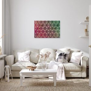 Alternative view of Slika na platnu Designwalls 2 - GraphicTriang2(Grafični Trikotnik2)