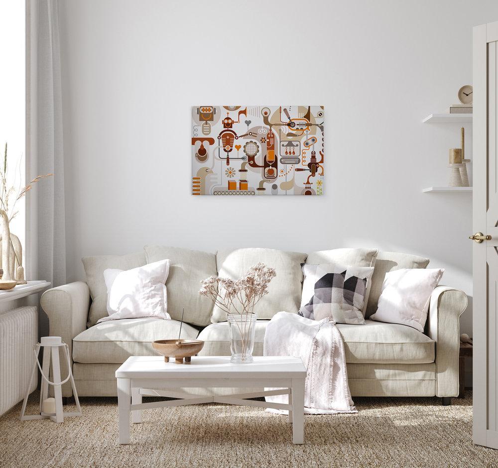 Slika na platnu Designwalls 2 - RobotDesign (Robotski Oblikovanje) - slika 2