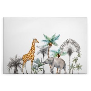 Slika na platnu Designwalls 2 - AfricanZoo (Afriški Živalski Vrt)