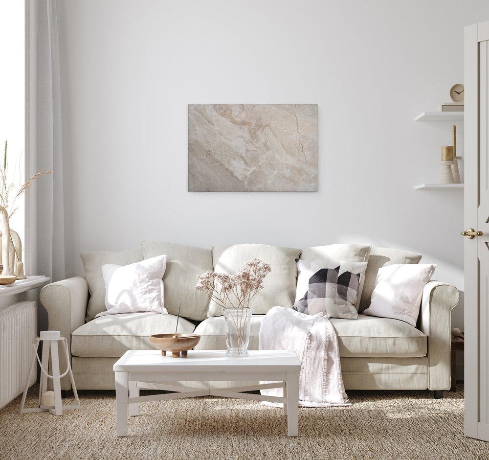Slika na platnu Designwalls 2 - MarbleBeige (Marmor Bež) - slika 2