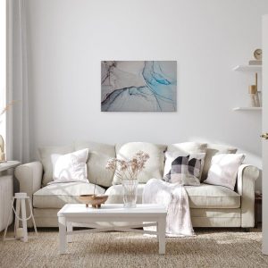 Alternative view of Slika na platnu Designwalls 2 - MarbleBlue    (Marmor Modra)